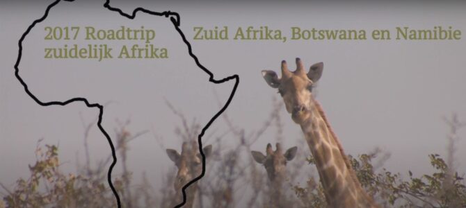 Videofilmpje over de vakantie naar Zuidelijk Afrika